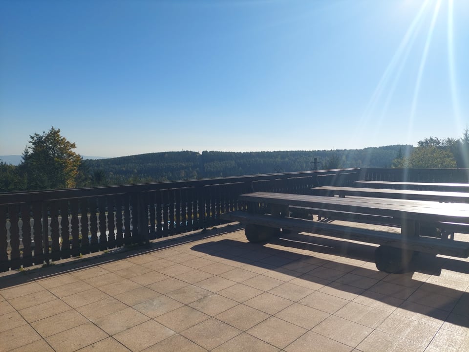 Ausblick Hotel Pomezí