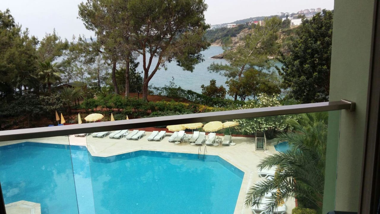 Ausblick vom Zimmer İncekum West Hotel