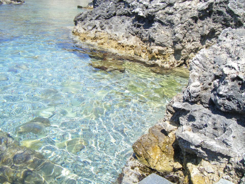 Glasklares Wasser Hotel Kalithea Horizon Royal