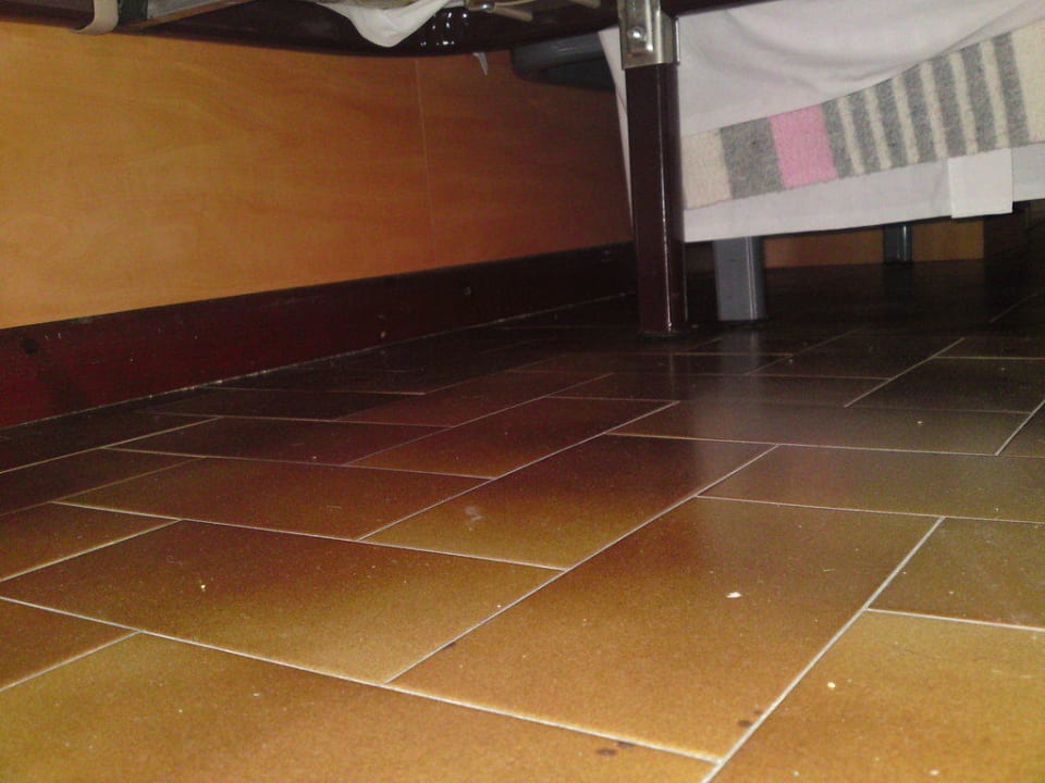 Schmutziger Boden Cleopatra Spa Hotel