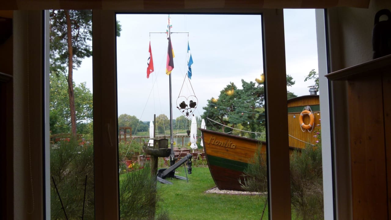 Blick vom Restaurant Hotel & Restaurant Waldschänke