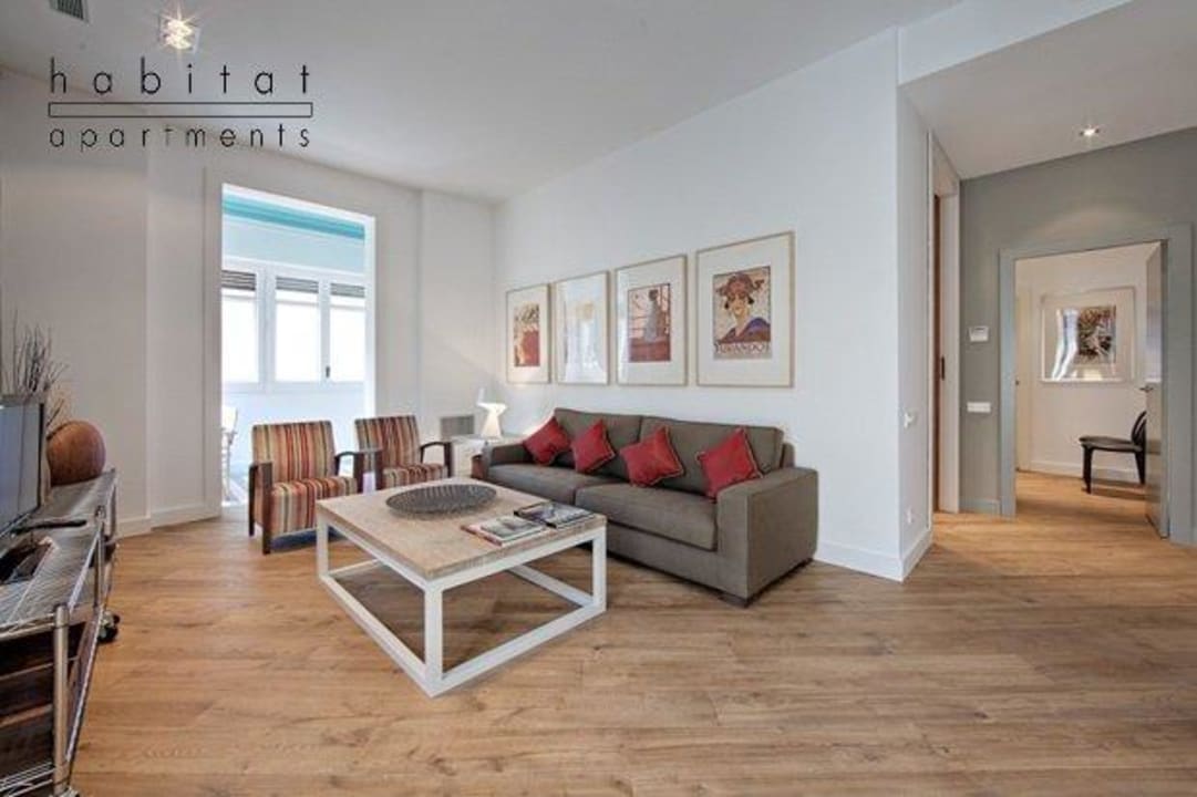 Living room Habitat Apartments Rambla Deluxe