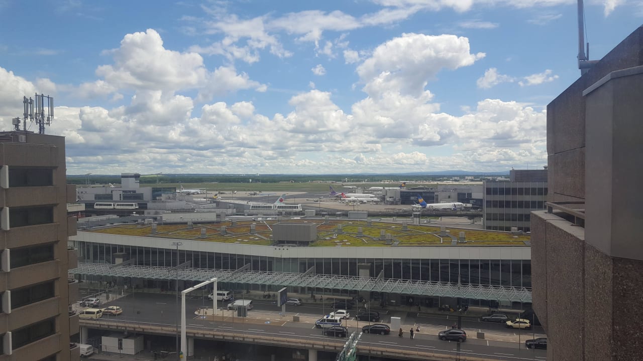 Ausblick Sheraton Frankfurt Airport Hotel & Conference Center