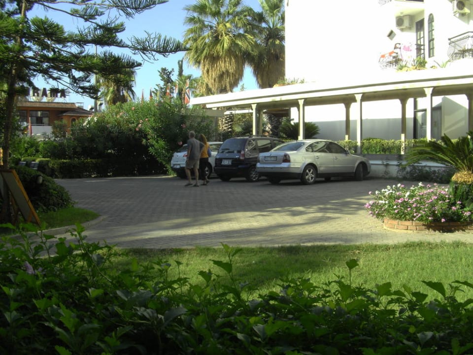 Eingang zum Pool und Appatement Hotel Panorama