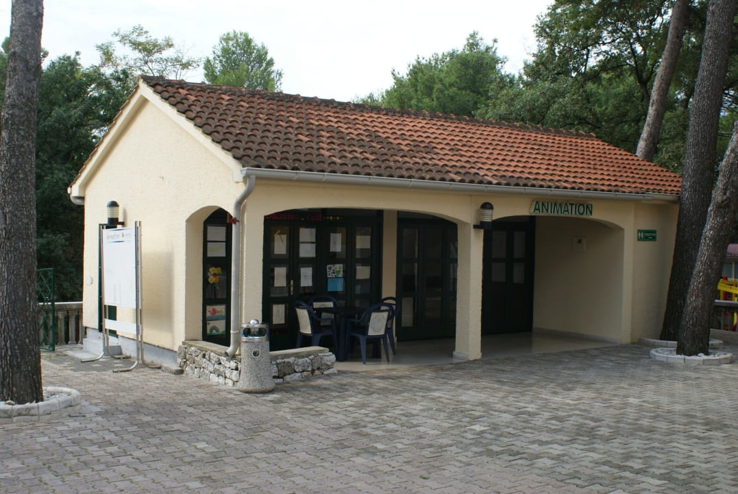 Animationsgebäude Apartments Bellevue Plava Laguna