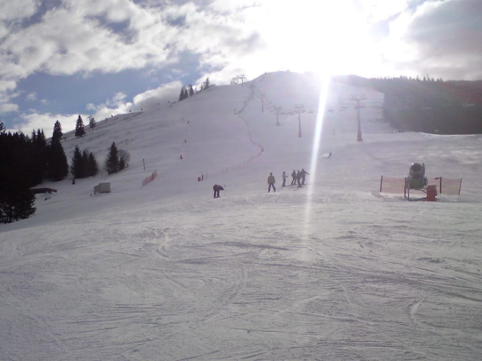 Forsthofalm Hauspiste Holzhotel Forsthofalm