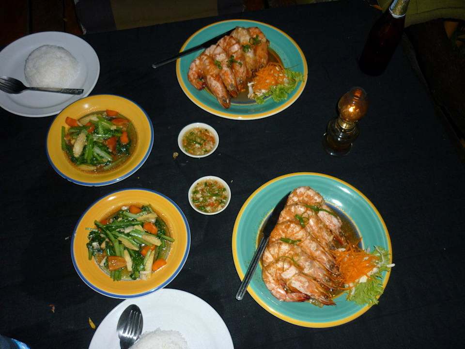 King Prawns Seaview Thansadet Bungalows