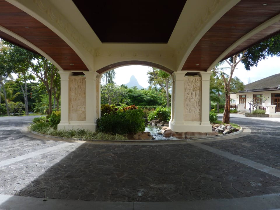 Ausblick von der Lobby Hilton Mauritius Resort & Spa