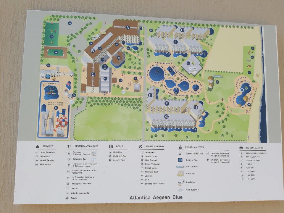 Sonstiges Atlantica Aegean Blue