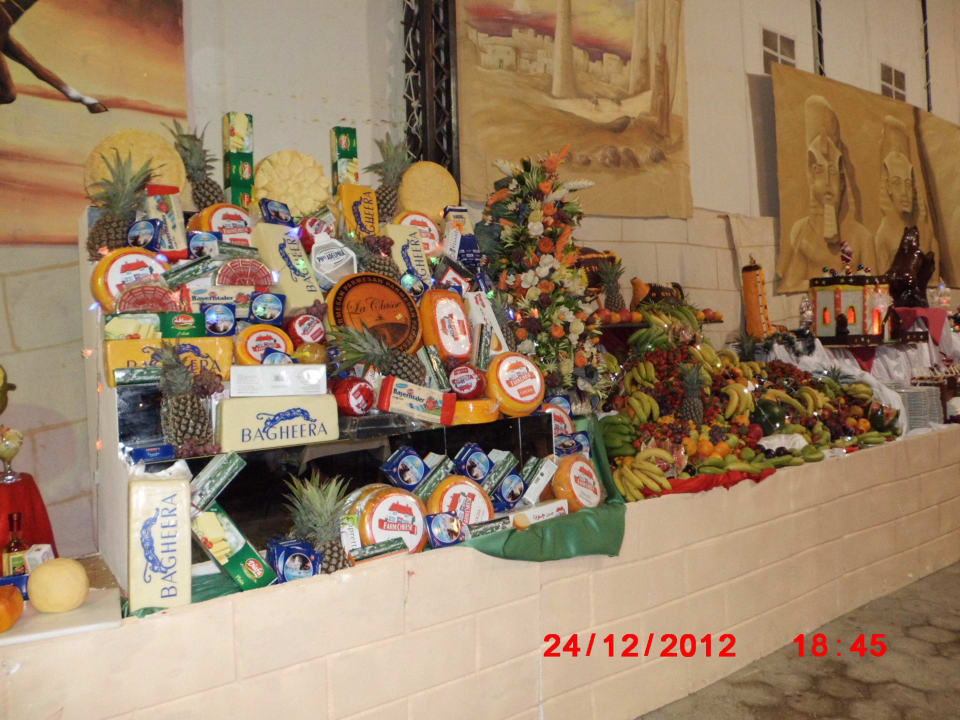 Ein Teil des Weihnachtsbüffets Akassia Swiss Resort