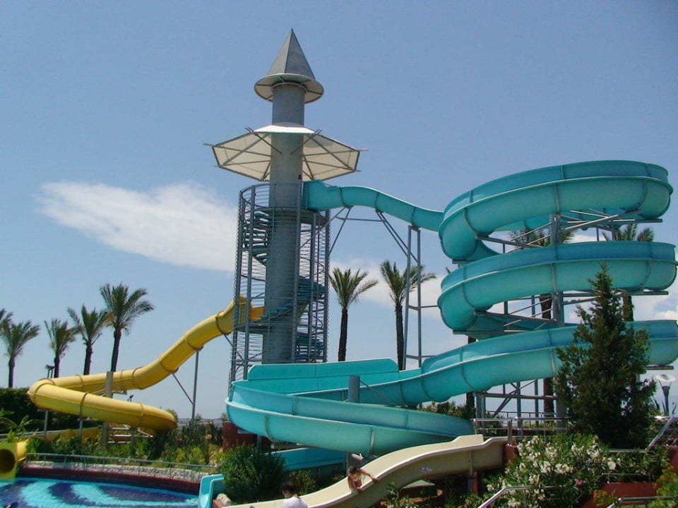 Rutschen im Kinder Poolbereich Hotel Delphin Diva