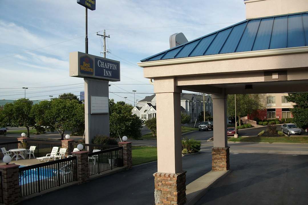 Einfahrt Best Western Hotel Chaffin Inn