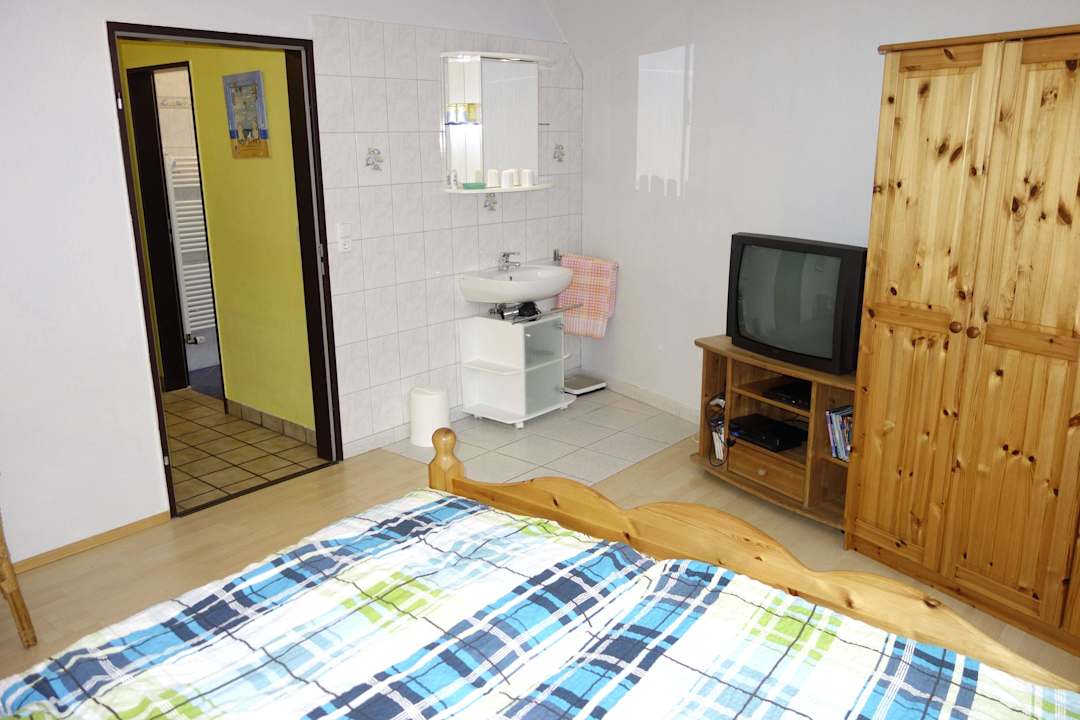 Eines der 3 Schlafzimmer Ferienhaus Dumont