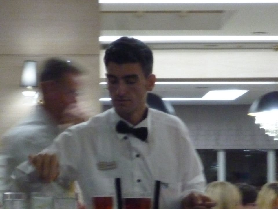 Unser Mehmet - fleißig wie immer Adalya Ocean Deluxe