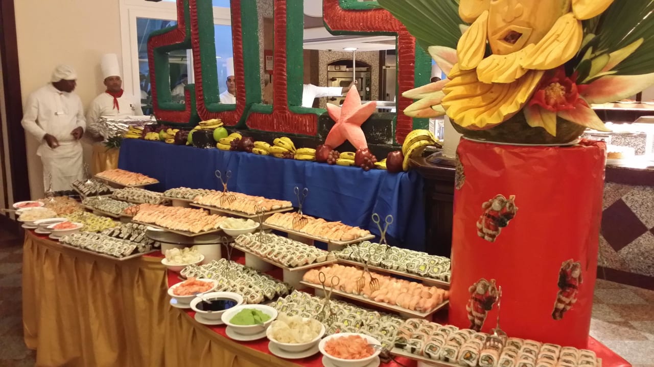 Silvesterbüffet Hotel Riu Bambu