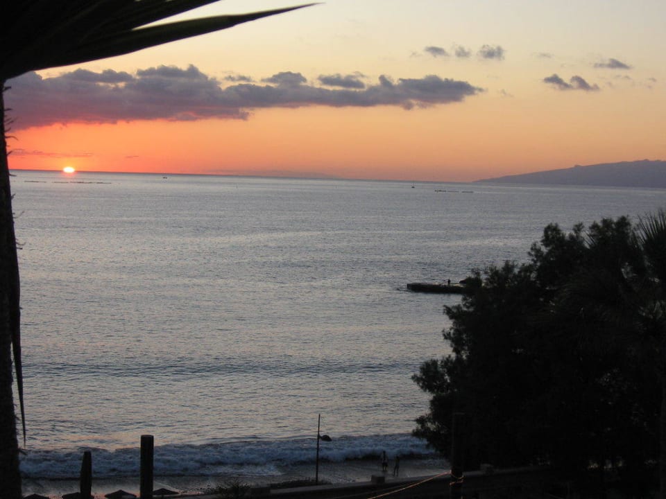 Sonnenuntergang von der Hotelterrasse Adrián Hoteles Jardines de Nivaria