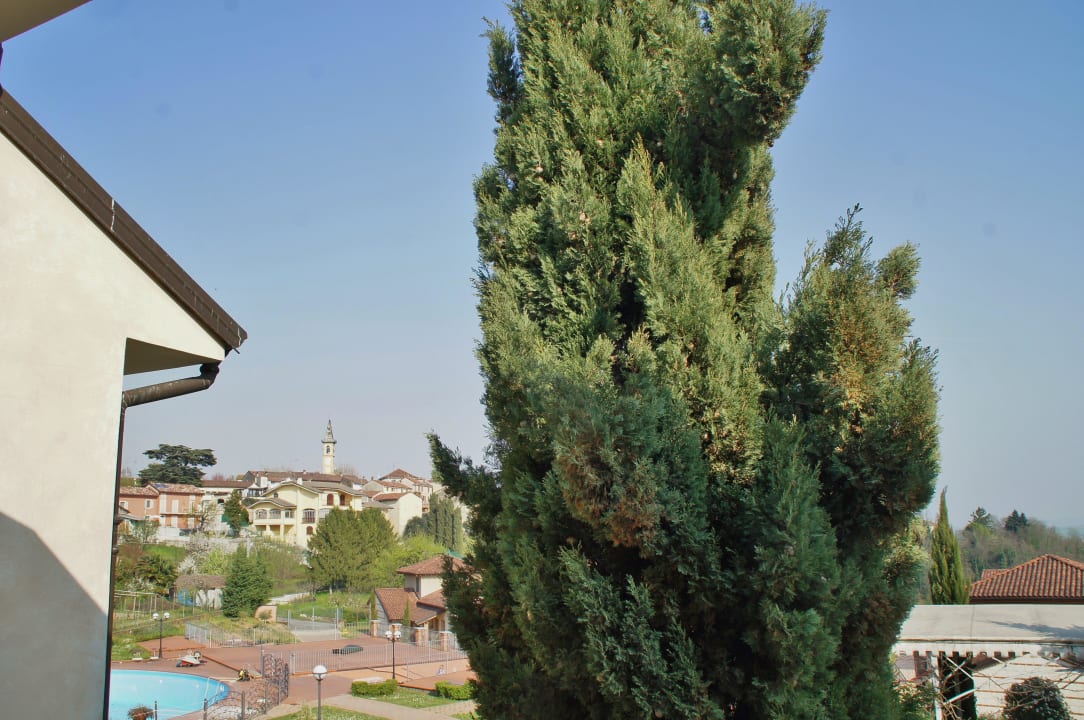 Blick vom Zimmer nach Osten Ariotto Village