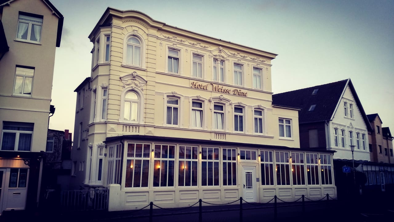 Außenansicht Hotel Weisse Düne