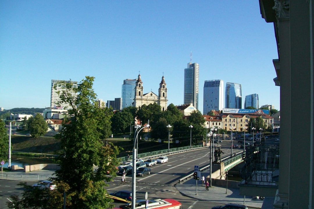 Blick aus unserem Zimmer Hotel Congress