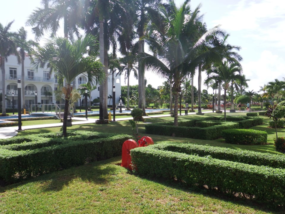Innenhof Hotel Riu Palace Mexico