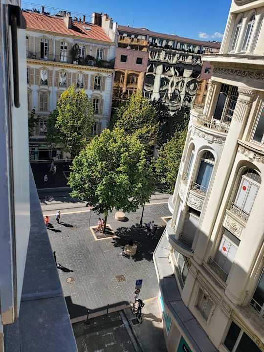 Ausblick Best Western Hotel Lakmi Nice