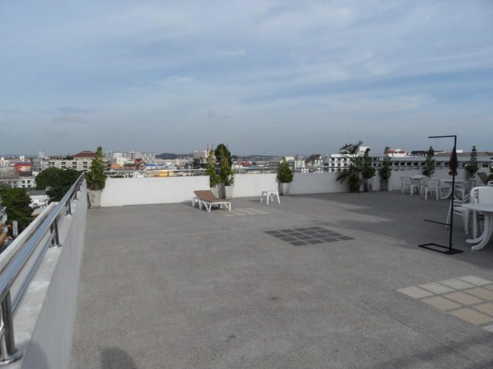 Dachterrasse Hotel Flipper House