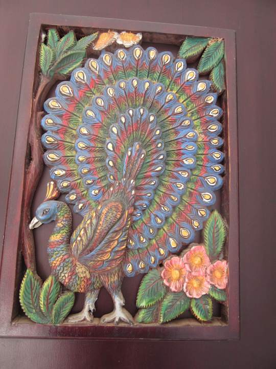 Verzierte Zimmertür Melrose Villa