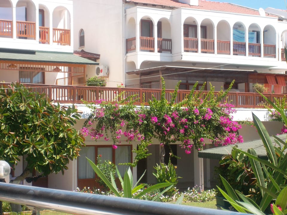 Angrenzende Bungelows Aska Hotel Just in Beach