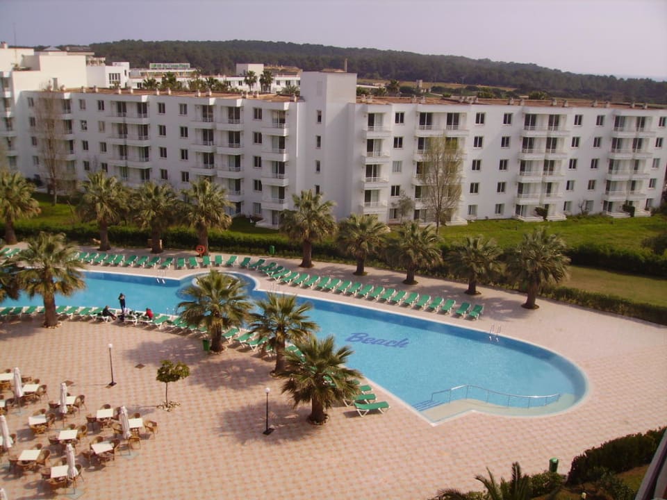 Blick auf Pool von Haus I allsun App.-Hotel Orient Beach