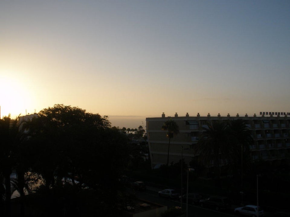 Unser Blick vom Balkon früh morgens Abora Buenaventura by Lopesan Hotels
