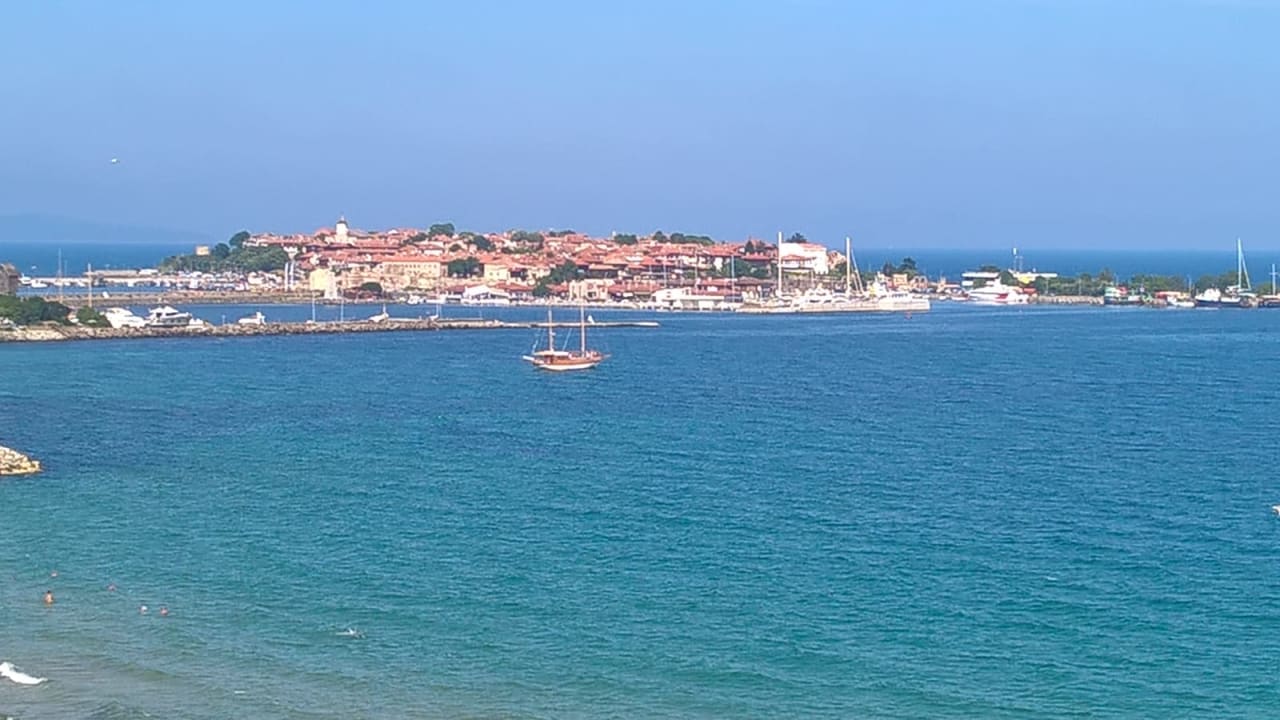 Ausblick Hotel Bilyana Beach