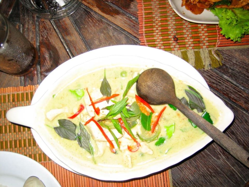 Grünes Thai-Curry  La Flora Khao Lak