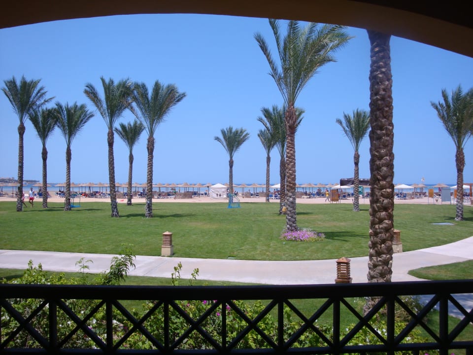 Blick zum Strand Stella Beach Resort & Spa Makadi Bay