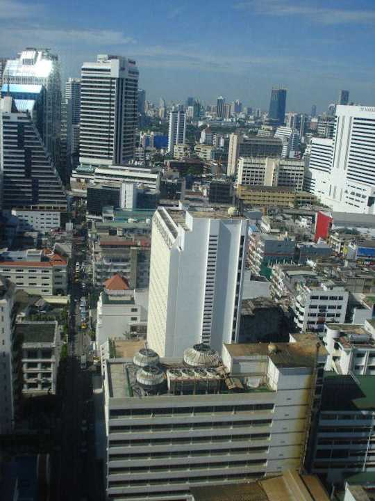 Ausblick aus dem Zimmer im 27. Stock Royal Benja Hotel