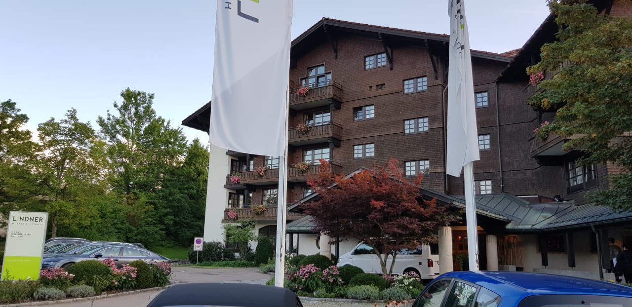 Außenansicht Parkhotel Oberstaufen