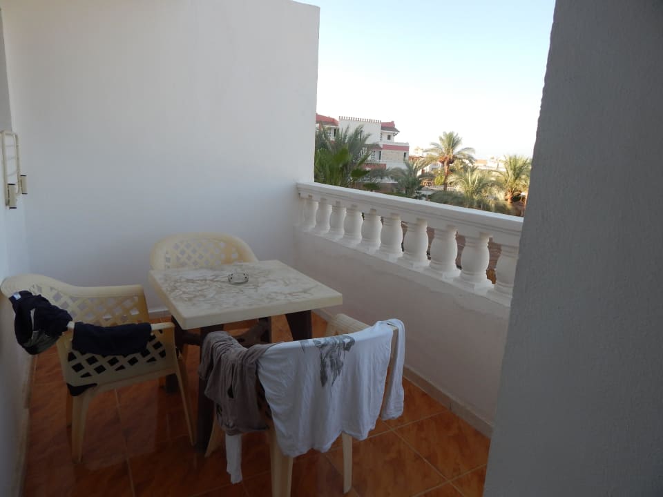 Balkon mit tollem Ausblick Albatros Sharm Resort