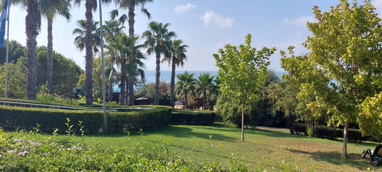 Gartenanlage Trendy Aspendos Beach Hotel