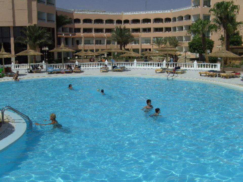 Pool am Hauptgebäude Beach Albatros Resort
