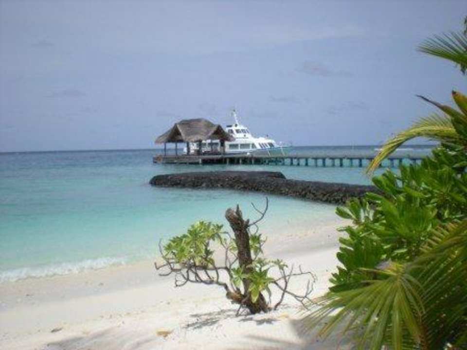 Ausblick von der Bar Kuramathi Maldives