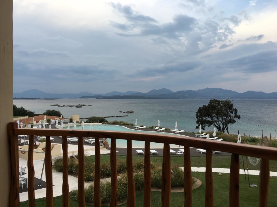 Blick vom Balkon Cala Cuncheddi