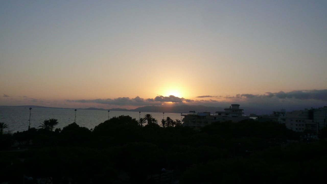 Blick vom Balkon Hotel & Appartements Leman