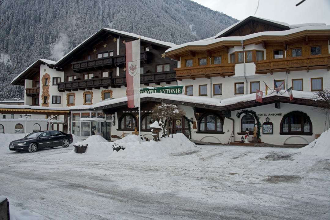 Eingangsbereich Bergsporthotel Antonie