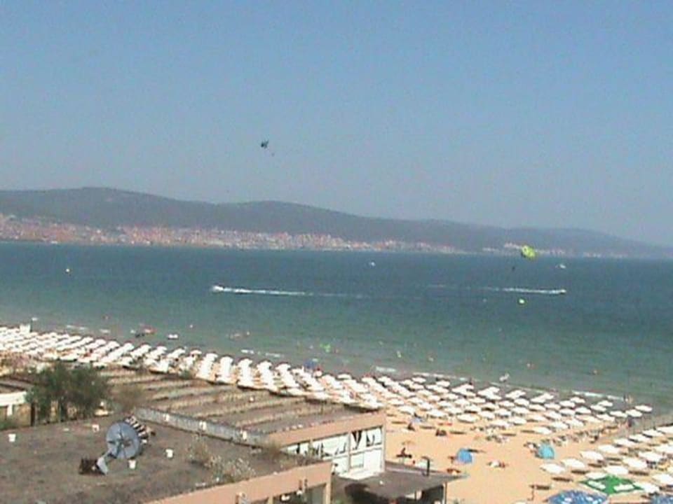 Ausblick vom Balon Burgas Beach Hotel