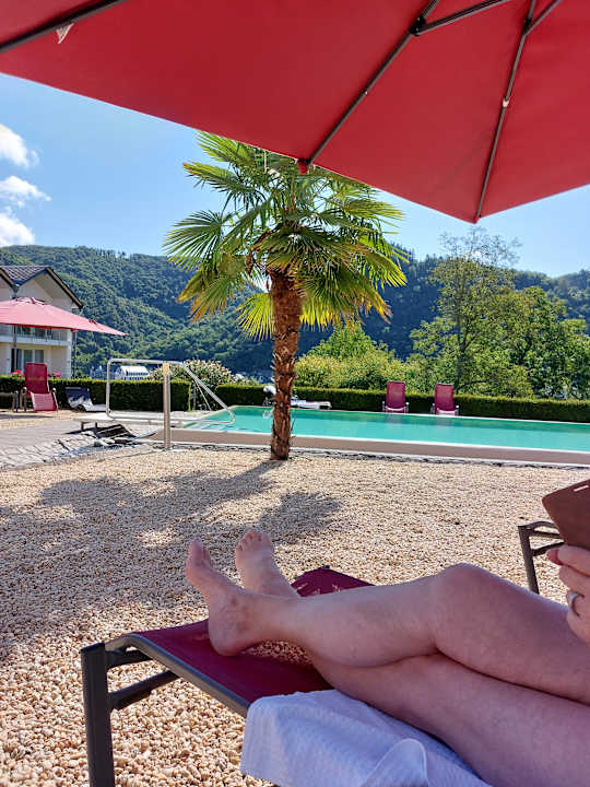 Pool Moselstern Parkhotel Krähennest