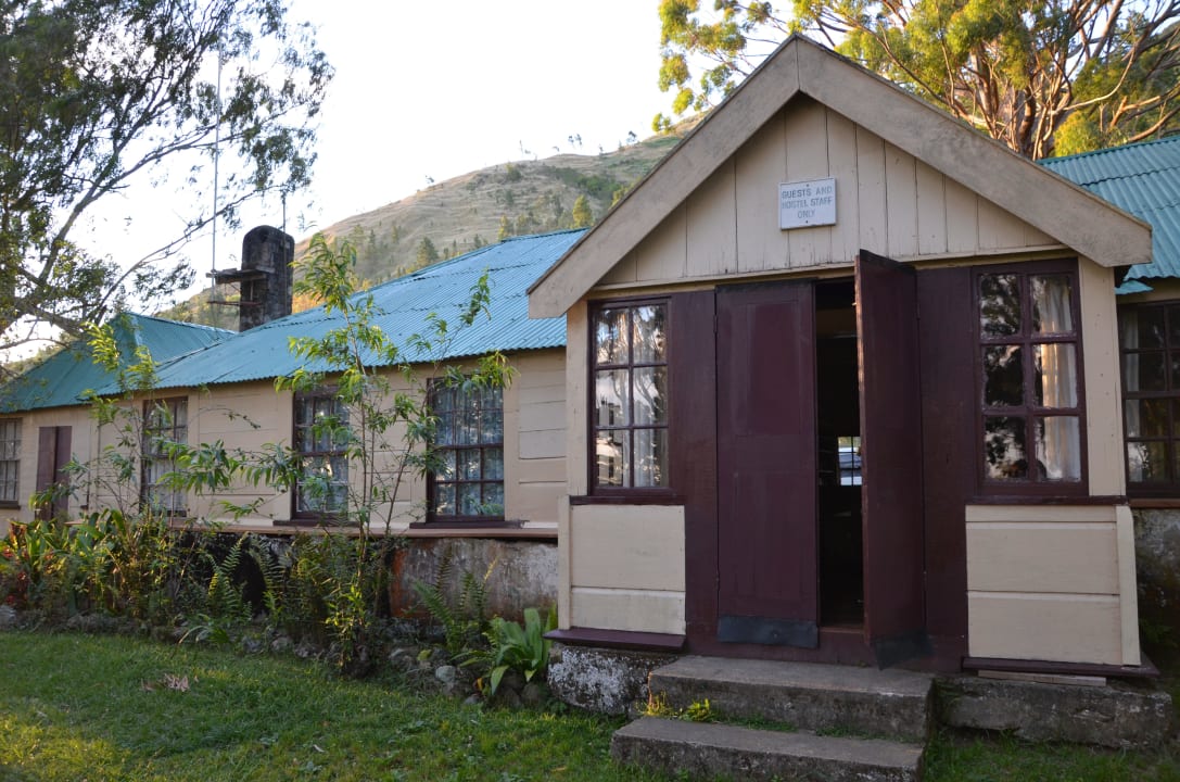 Die "Hütte" Whitfield Hall Hostel