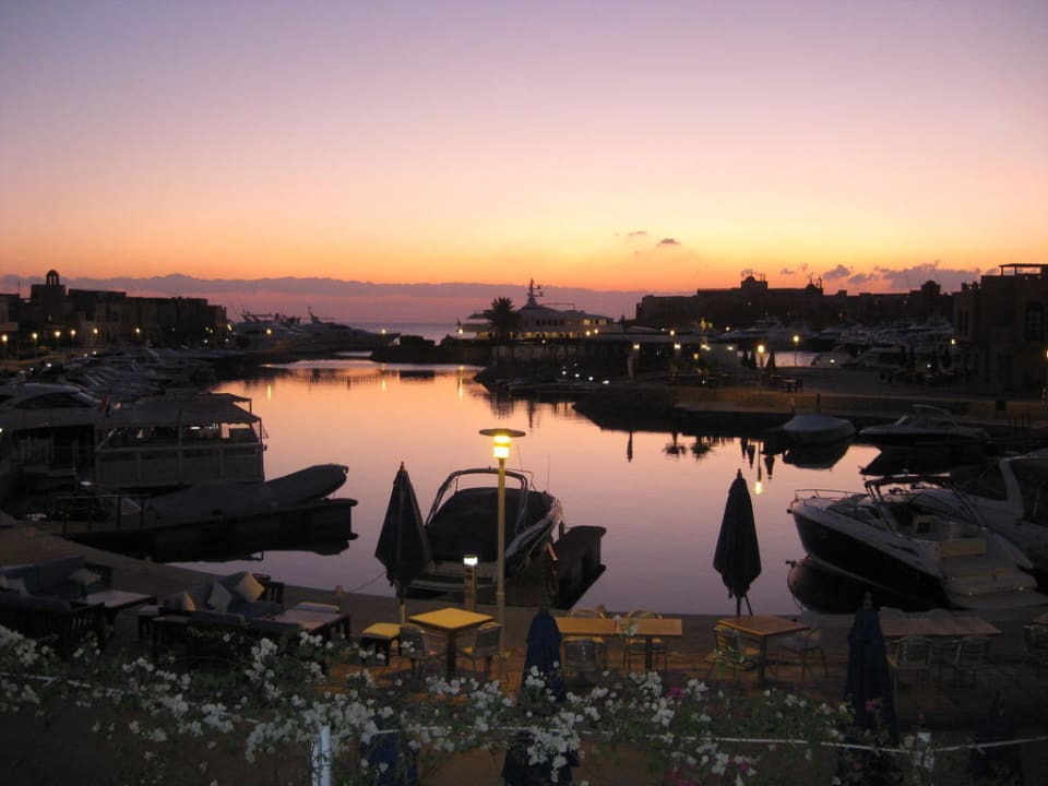 Sonnenaufgang vom Balkon Captain's Inn Hotel