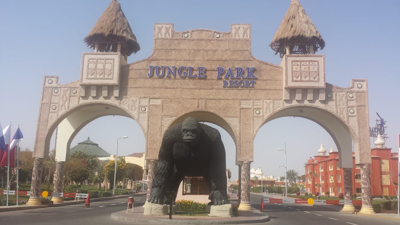 Außenansicht Pickalbatros Jungle Aqua Park Resort - Neverland Hurghada