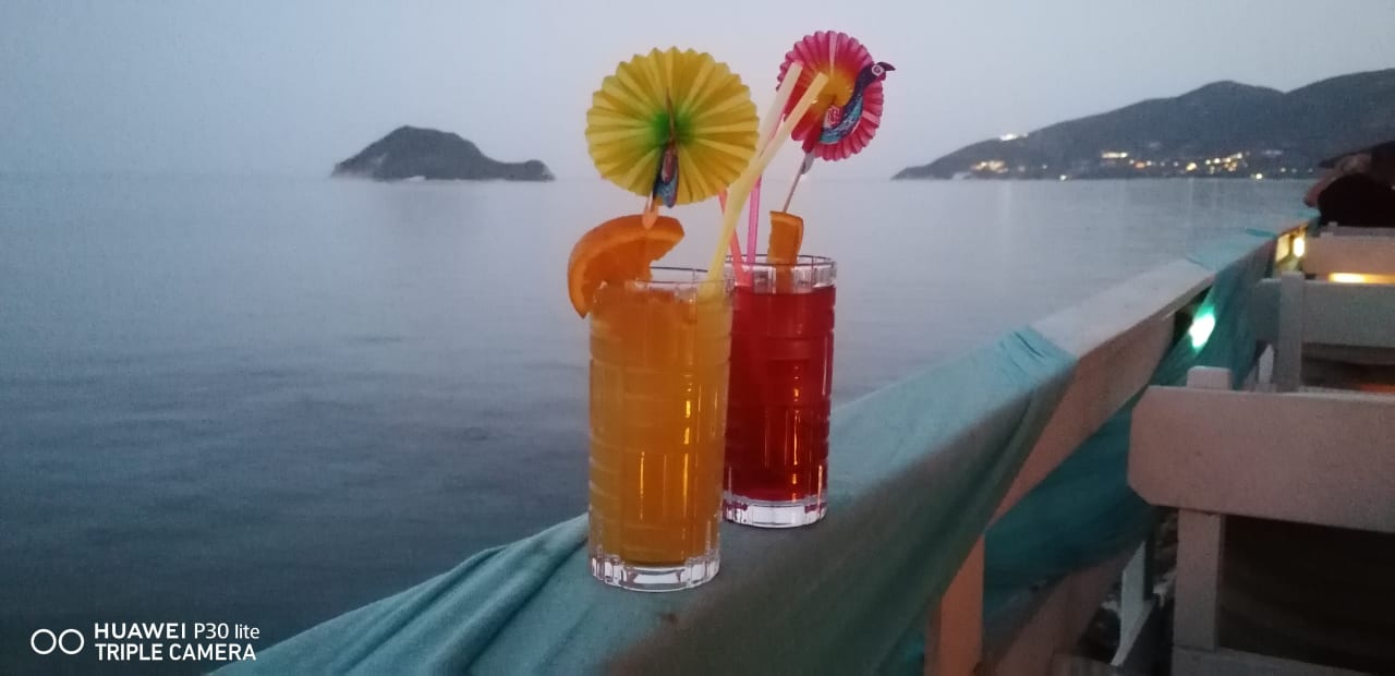 Ausblick Porto Koukla Beach