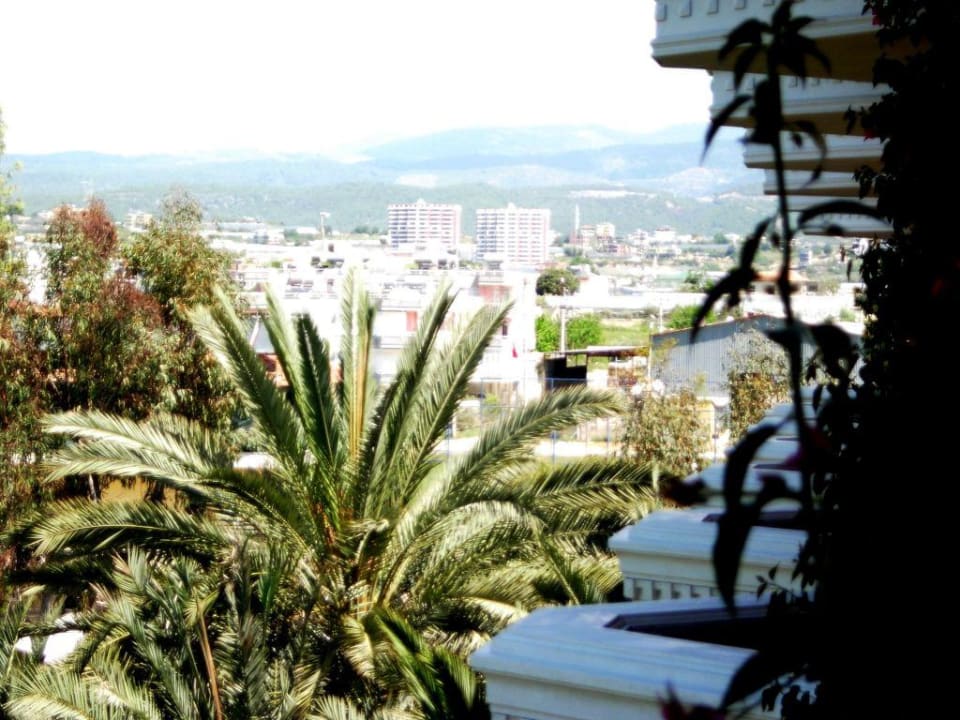 Blick vom Balkon Hotel Yetkin