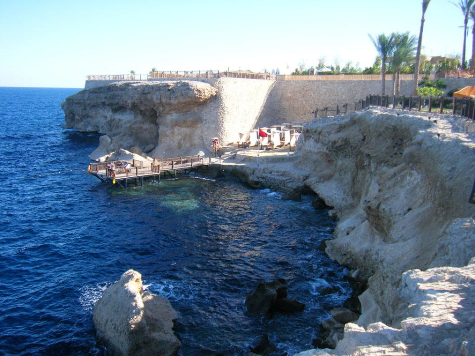 "Pärchenstrand" mit Steg The Grand Hotel Sharm El Sheikh